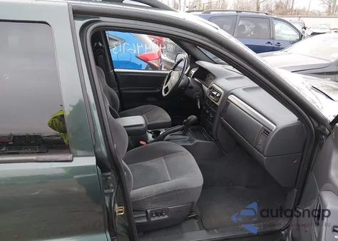 2001 Jeep Grand Cherokee Laredo из США, поврежденный, VIN 1J4GW48S81C593207